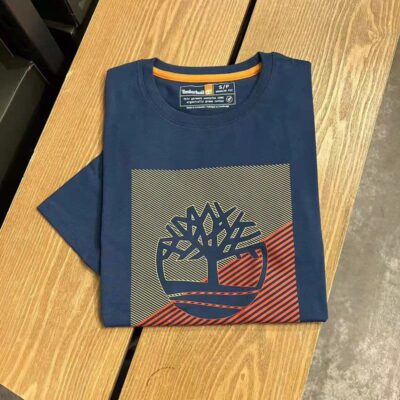Camiseta Unissex Timberland, Azul Escuro