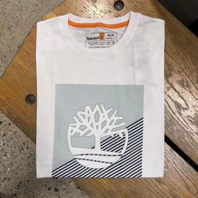 Camiseta Unissex Timberland, Branco