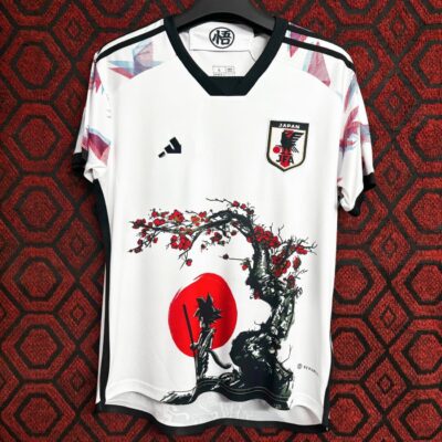 Camiseta MasculinaDragon Ball de Son Goku, Branca