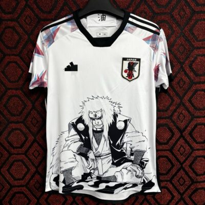 Camiseta Masculina “Jiraiya do Anime Naruto”, Branca