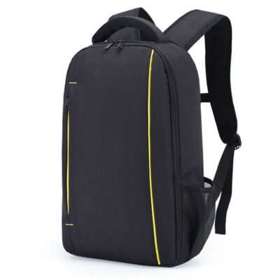 Mochila Fotográfica para Câmaras, Preto e Amarelo